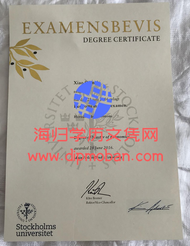 瑞典斯德哥尔摩大学