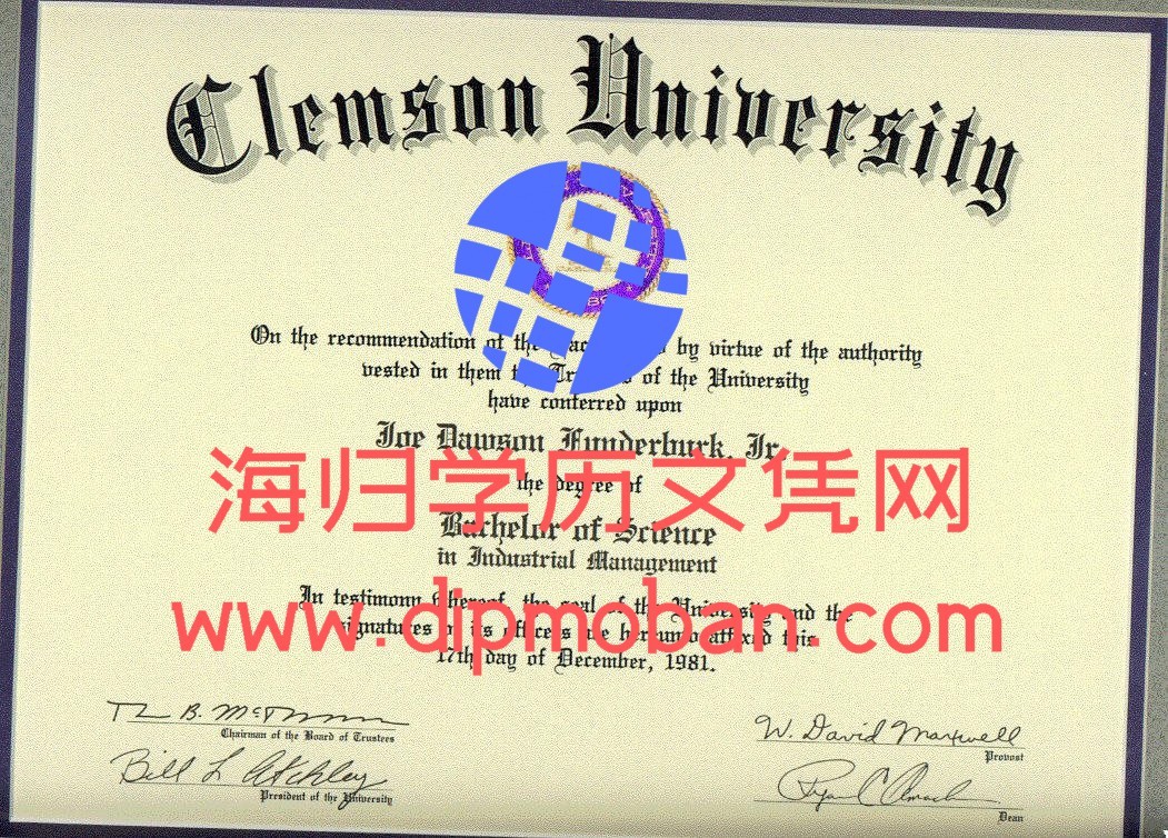 美国克莱蒙森大学